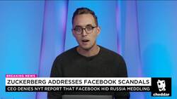 Zuckerberg Hits Back at Scathing Report About Response to Russian Meddling News Clip