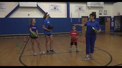 Playground PE Activities for Kids (Ep. 89 - Playground Ball) Instructional Video