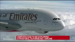 Emirates Explores Etihad Deal to Create World's Largest Airline News Clip