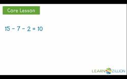 Using Parentheses to Make Equations True Instructional Video