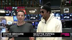 NBA Great Scottie Pippen & Veteran Producer Dave Broome Discuss NFT Pact News Clip