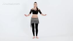 How to Do Small Hip Circles in Belly Dancing Instructional Video
