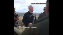 Israeli tanks mass near Lebanon border amid fears of ground invasion News Clip