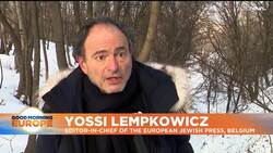European delegation visits Babi Yar ahead of Holocaust remembrance day News Clip