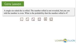 Calculating Conditional Probabilities Instructional Video