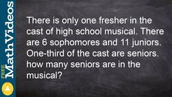 Learn how to write and solve an equation from a word problem Instructional Video