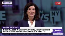 Crime, Trump Center Stage At Sole New York Gubernatorial Debate News Clip