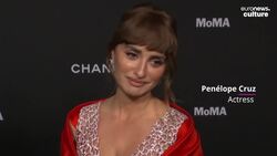 Penélope Cruz pays tribute to Almodóvar as she receives MoMA honour News Clip