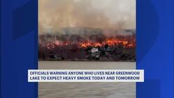'Please do not panic.' Greenwood Lake officials warn of heavy smoke from controlled burns News Clip