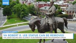 Judge Rules Robert E. Lee Statue In Virginia Can Be Taken Down News Clip