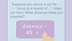Motion Terms and Equations Instructional Video