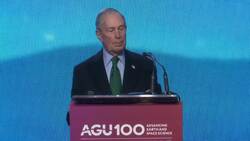 Bloomberg talks climate in California News Clip