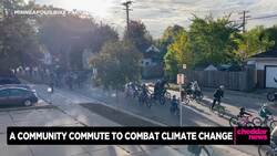 One Good Thing: Community Commute to Combat Climate Change News Clip