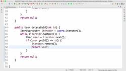 Master Java Web Services and REST API with Spring Boot- Step 14 - Implementing DELETE Method to delete a User Resource Instructional Video