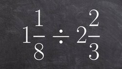How to determine the quotient between two mixed numbers Instructional Video
