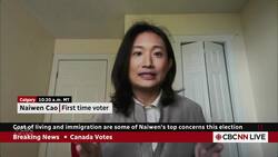 ‘So happy to know my voice matters,’ says first-time voter News Clip