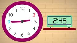 Telling Time 4 Instructional Video