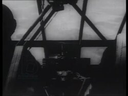 Allied gliders land in Normandy, crash landings and damaged aircraft Stock Footage