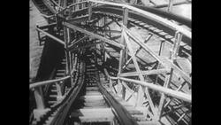 Taking a Stroll Along the Promenade at the Seaside Stock Footage