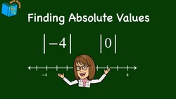 Finding Absolute Values of Rational Numbers Instructional Video
