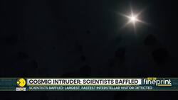 Scientists stunned as massive cosmic visitor shoots toward Earth News Clip