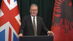 Keir Starmer addresses press conference with Albanian PM in Tirana - full version News Clip