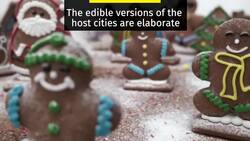 Miniature cities made from gingerbread tempt visitors in Poland News Clip