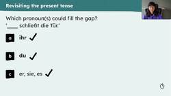 Schreib eine E-Mail: informal imperatives, present tense verbs Instructional Video