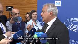 Father of anti-Nazi activist Ilaria Salis: 'My daugther wants a fair trial' News Clip