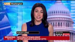 CFTC Sues Binance for Breaking Derivatives Rules News Clip