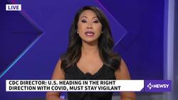 CDC: Seven-Day Daily Average Of COVID Cases Has Gone Down News Clip