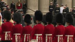 UK: Platinum Jubilee: St Paul's Cathedral hosts service of thanksgiving for Queen Elizabeth II. News Clip