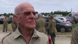 97-year-old DDay vet prepares for parachute jump News Clip