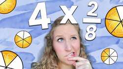Multiplying a Fraction By a Whole Number: A Step-by-Step Guide for 3rd, 4th, and 5th Grade Instructional Video
