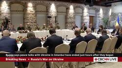 Russia-Ukraine peace talks in Istanbul end after less than 2 hours News Clip
