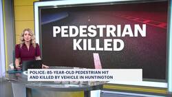 85-year-old fatally struck by vehicle in Huntington News Clip