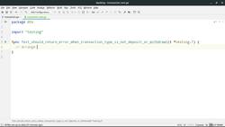 Building Microservices API in Go - Unit Testing: State-Based Test Instructional Video