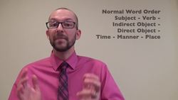 Question Word Order - 3 Minuten Deutsch Lesson #14 Instructional Video