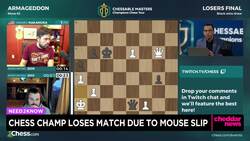 All-Time World Chess Champion Blunders Win With Mouse Slip News Clip