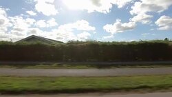 Denmark II synched series left side driving studio process plate background Stock Footage