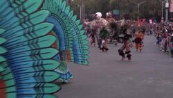 CLEAN : Day of the Dead parade in Mexico City News Clip
