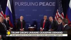 Russia-Ukraine War: Trump Conveys Putin's Demand for More Ukrainian Territory News Clip