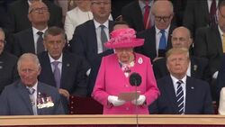 The Queen speaking in Portsmouth to mark 75 years since D-Day landings News Clip