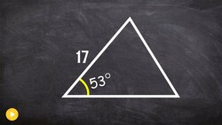 Learn how to find the area of an oblique triangle Instructional Video