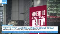 'Key To NYC' Vaccine Mandate Begins News Clip