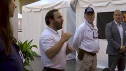 Medical support facility prepared in New Orleans News Clip