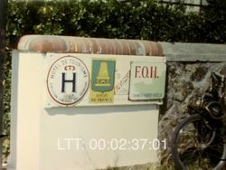 Visiting Graves in France, 1970s Stock Footage