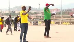 CLEAN : Football/AFCON: Fans arrive at stadium for AFCON opener Cameroon-Burkina Faso News Clip
