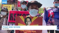 Protests in Myanmar Continue For 9th Straight Day News Clip