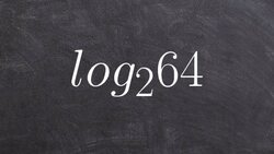 Evaluating Logarithms Without a Calculator Instructional Video